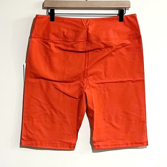 NWT MATE the Label Red Organic Stretch Biker Short - Size 2X - Picture 5 of 7